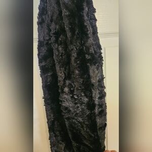 Cabi Vintage Black Infinity Faux Fur